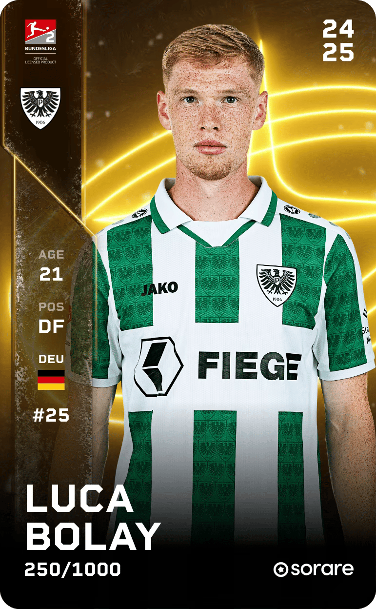 Luca Bolay 2024-25 • Limited 250/1000