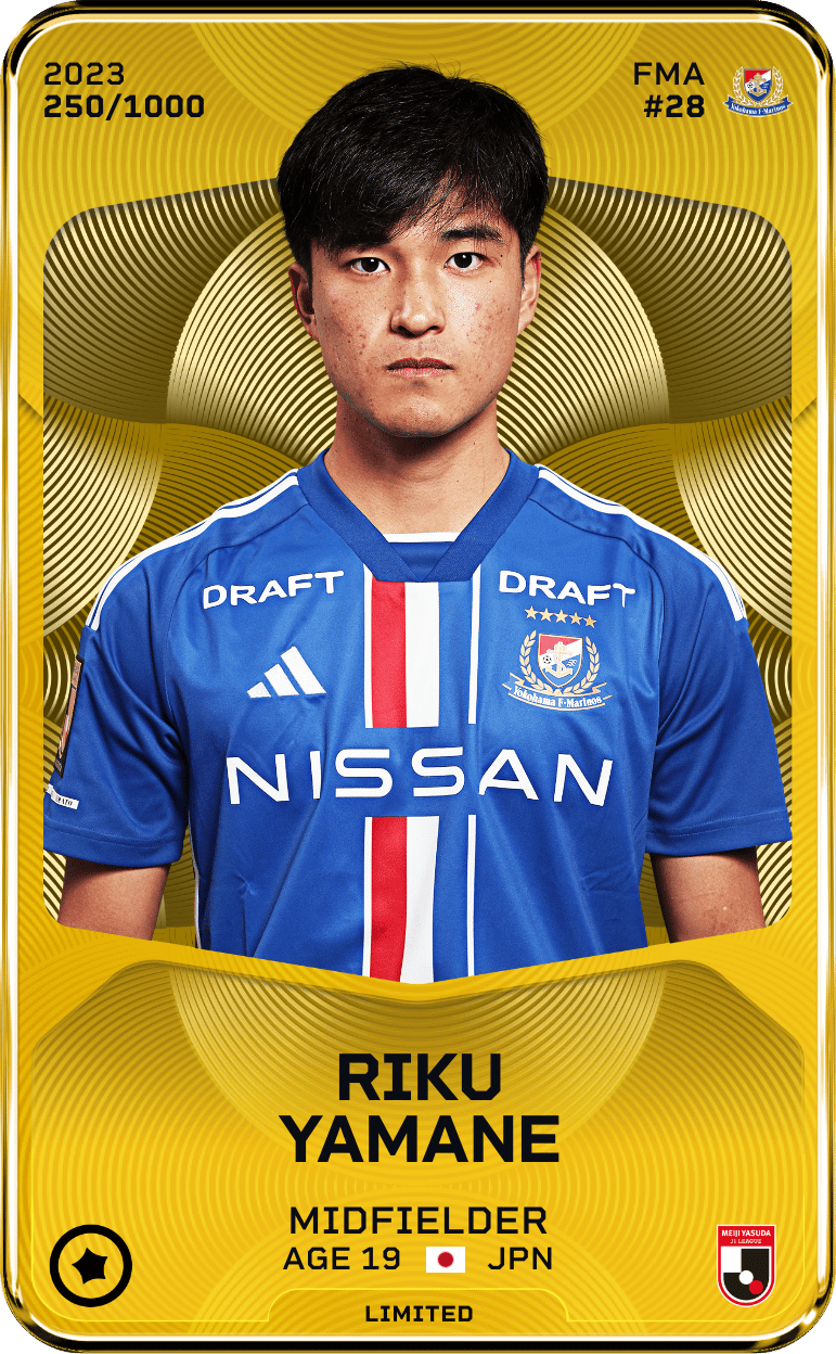 Riku Yamane 2023-24 • Limited 250/1000
