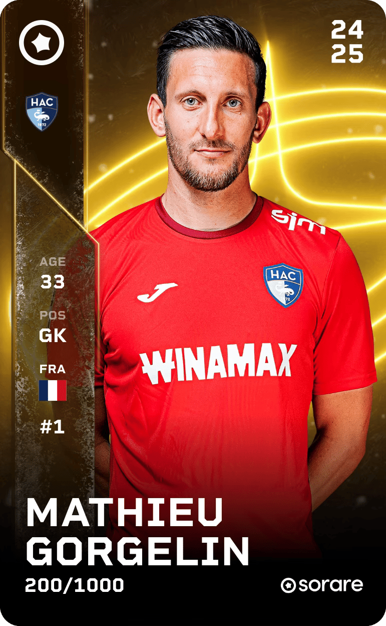 Mathieu Gorgelin 2024-25 • Limited 200/1000