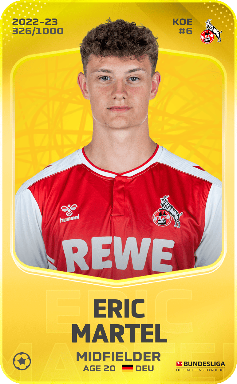 Eric Martel 2022-23 • Limited 326/1000