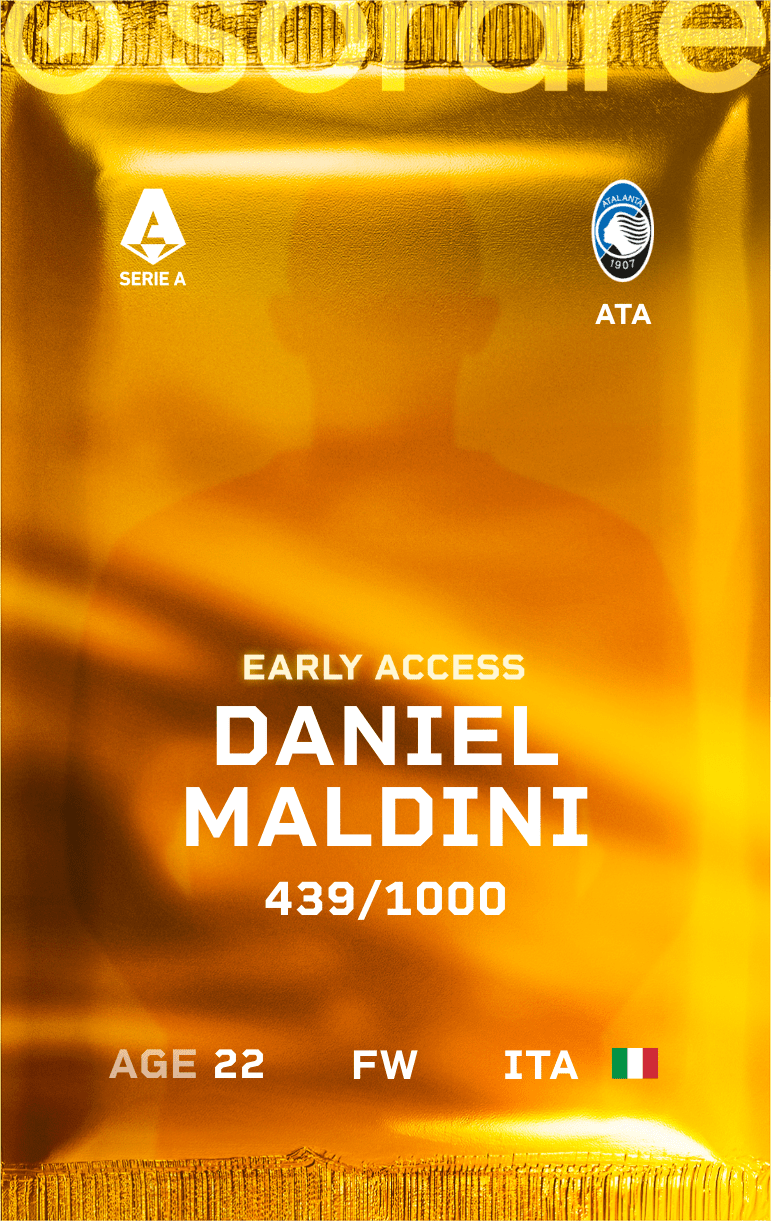 Daniel Maldini 2024-25 • Limited 439/1000