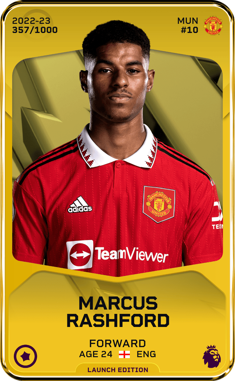 Marcus Rashford 2022-23 • Limited 357/1000