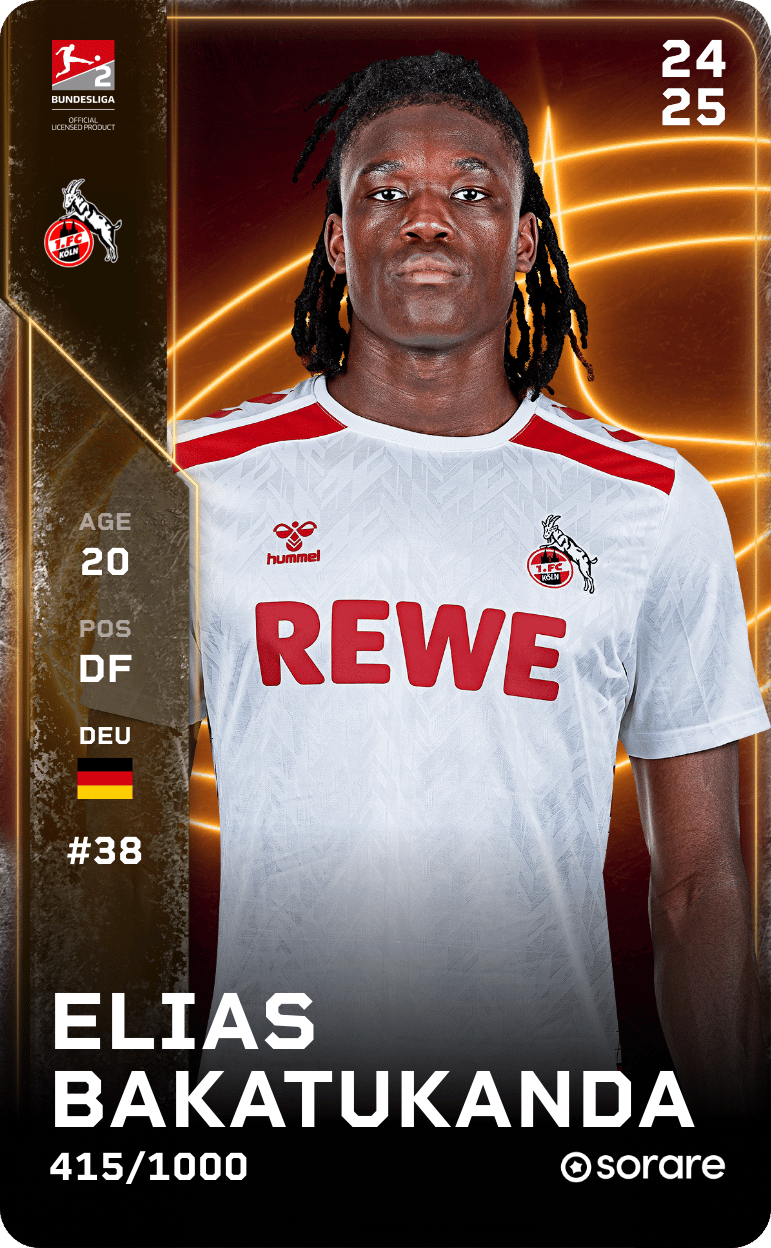 Elias Bakatukanda 2024-25 • Limited 415/1000