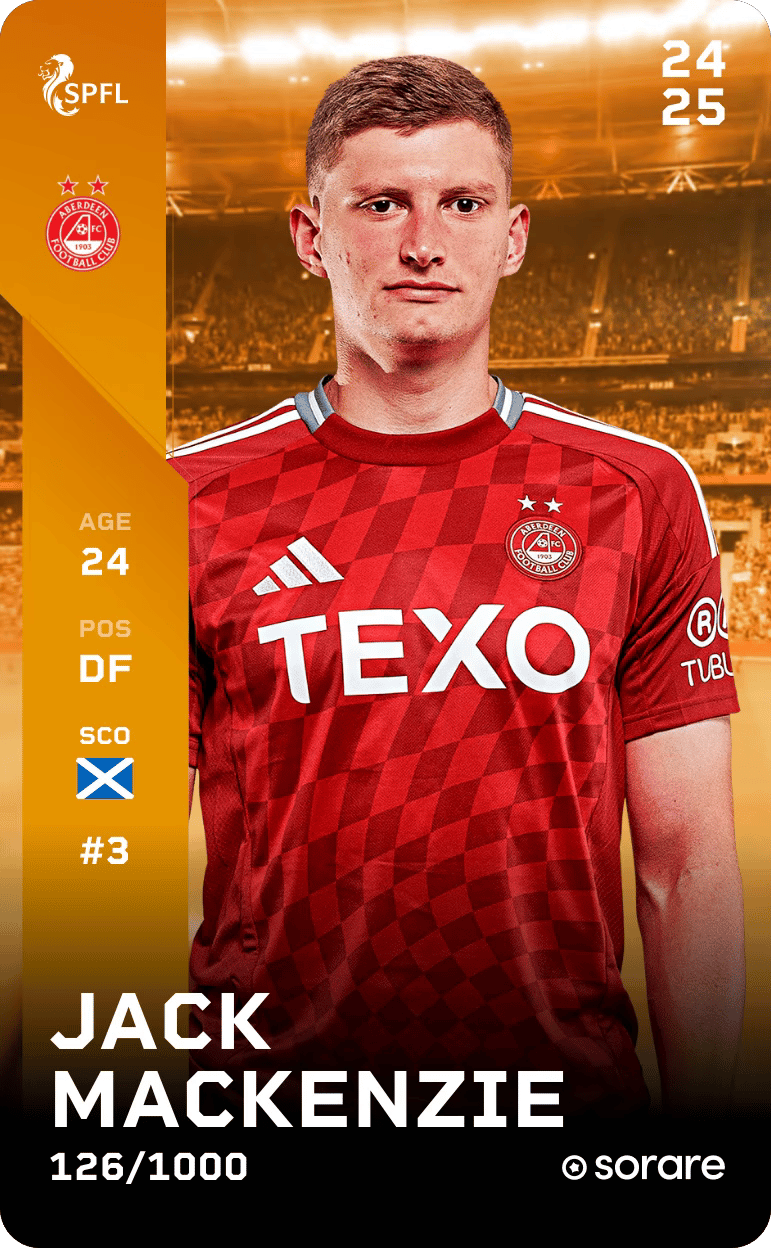 Jack MacKenzie 2024-25 • Limited 126/1000