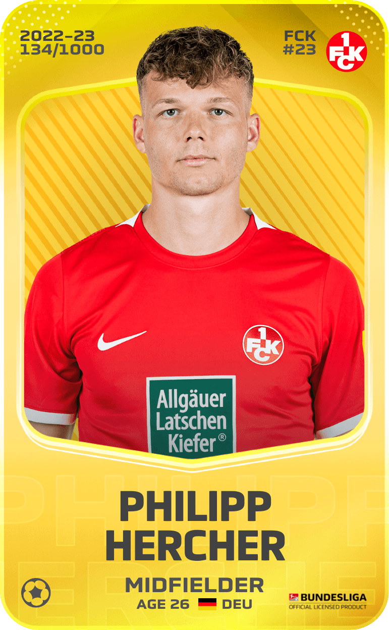 Philipp Hercher 2022-23 • Limited 134/1000