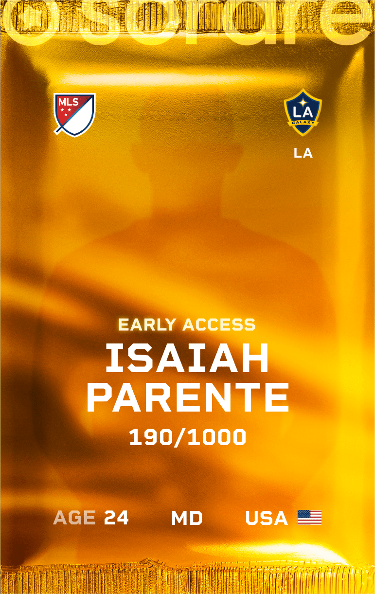 Isaiah Parente 2025-26 • Limited 190/1000
