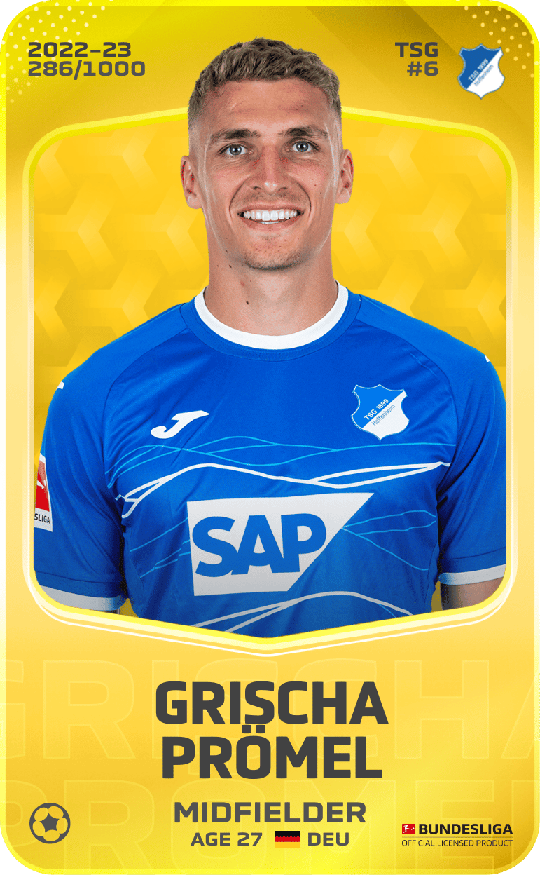 Grischa Prömel 2022-23 • Limited 286/1000