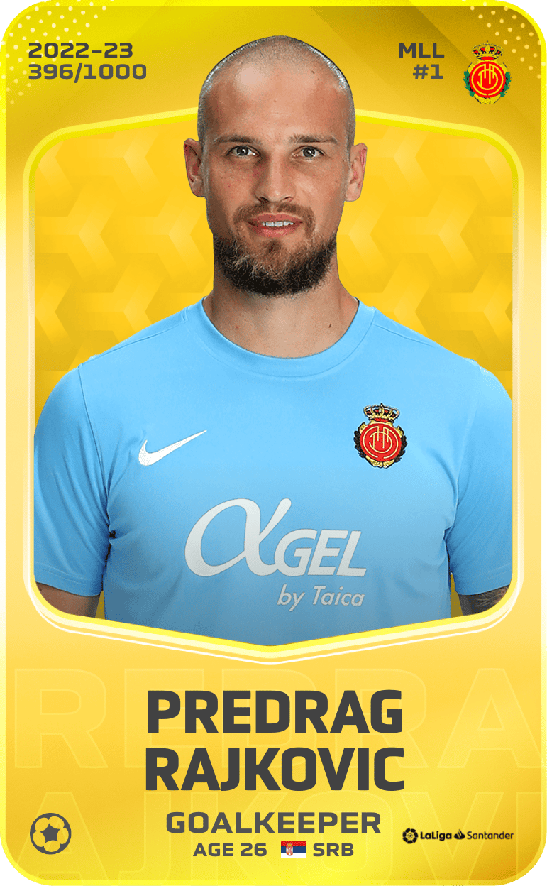 Predrag Rajkovic 2022-23 • Limited 396/1000