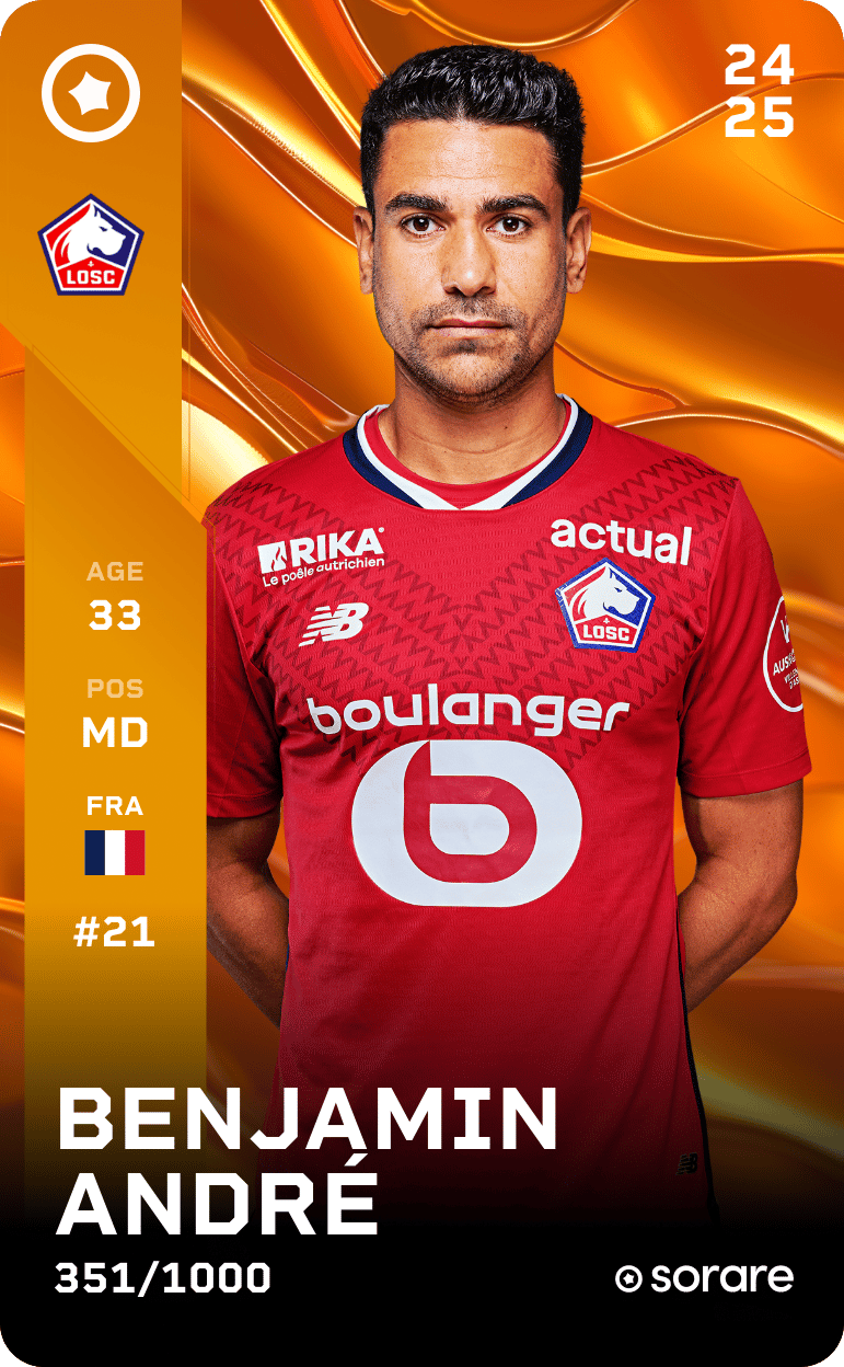 Benjamin André 2024-25 • Limited 351/1000