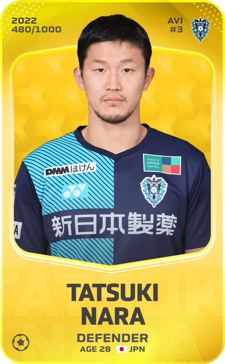 Tatsuki Nara 2022-23 • Limited 480/1000