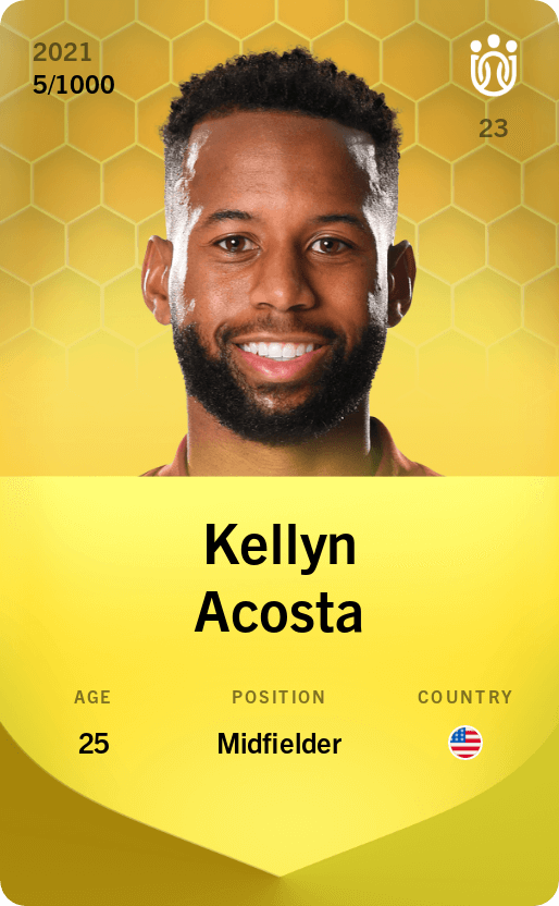 Kellyn Acosta 2021-22 • Limited 5/1000