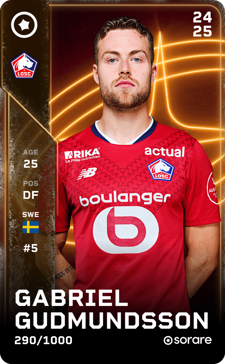 Gabriel Gudmundsson 2024-25 • Limited 290/1000