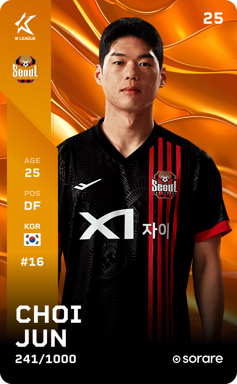 Choi Jun 2025-26 • Limited 241/1000