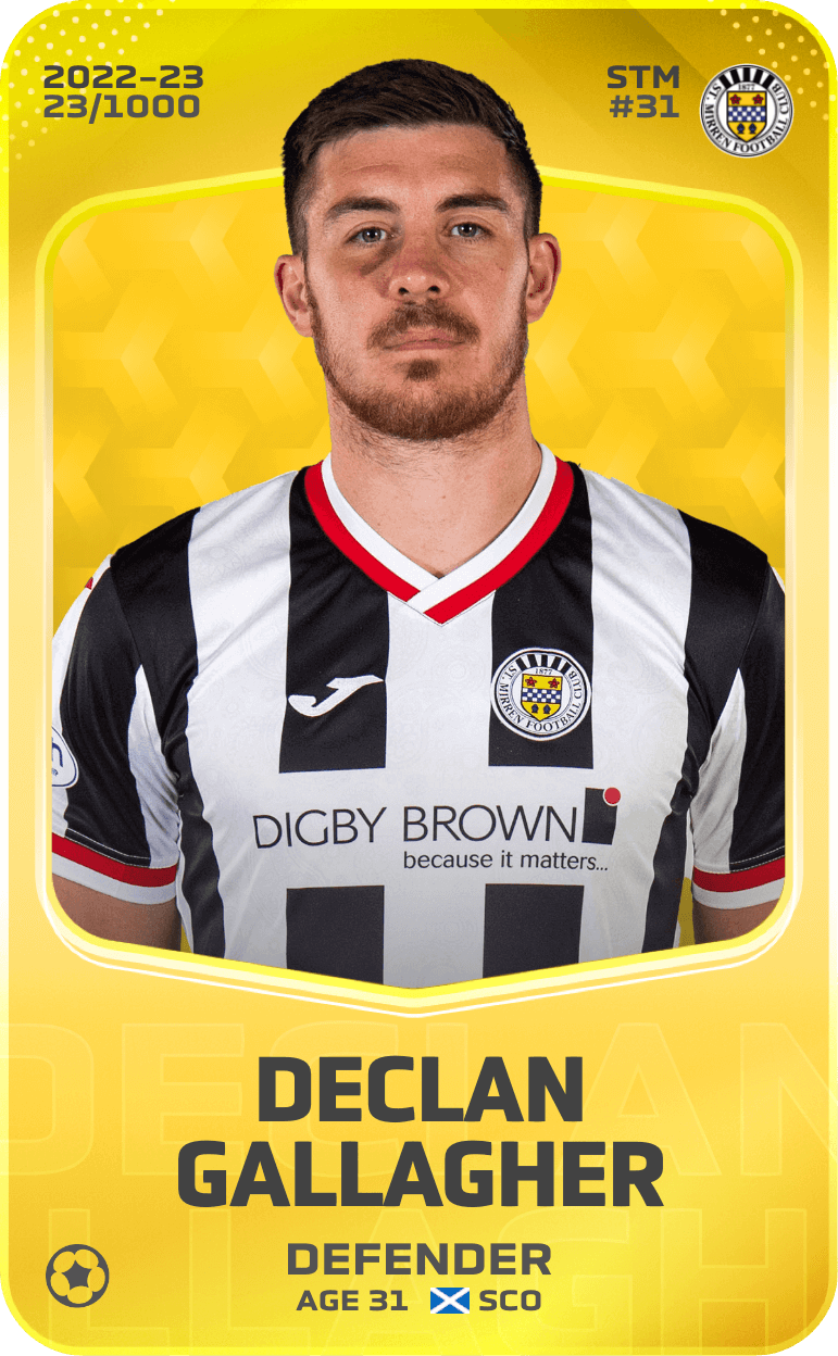 Declan Gallagher 2022-23 • Limited 23/1000