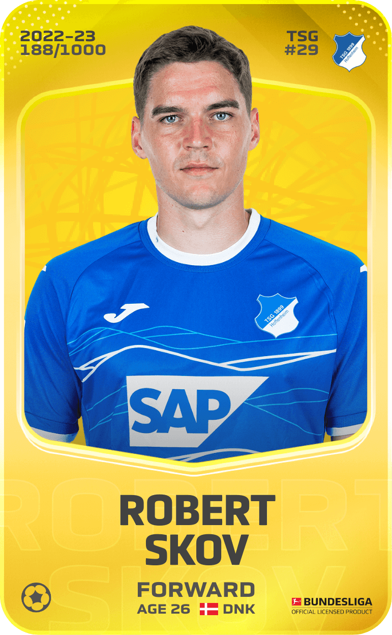 Robert Skov 2022-23 • Limited 188/1000