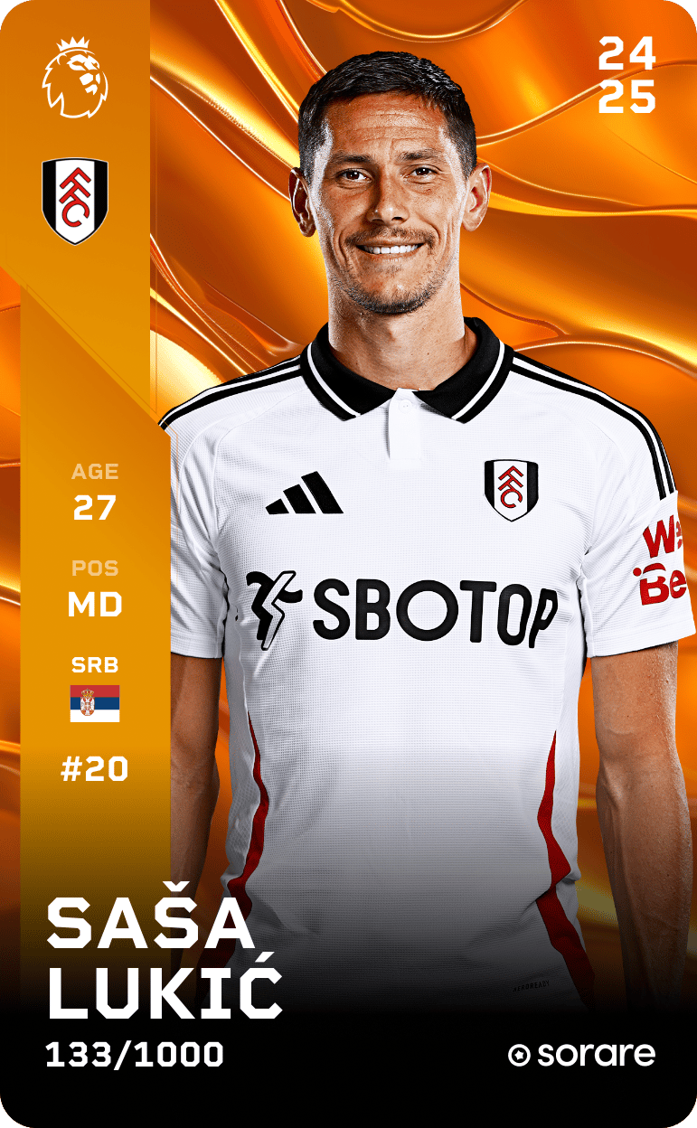 Saša Lukić 2024-25 • Limited 133/1000