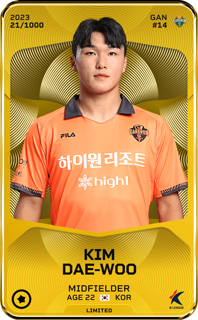 Kim Dae-Woo 2023-24 • Limited 21/1000