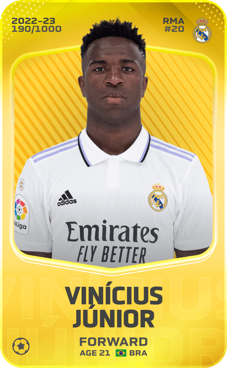 Vinícius Júnior 2022-23 • Limited 190/1000