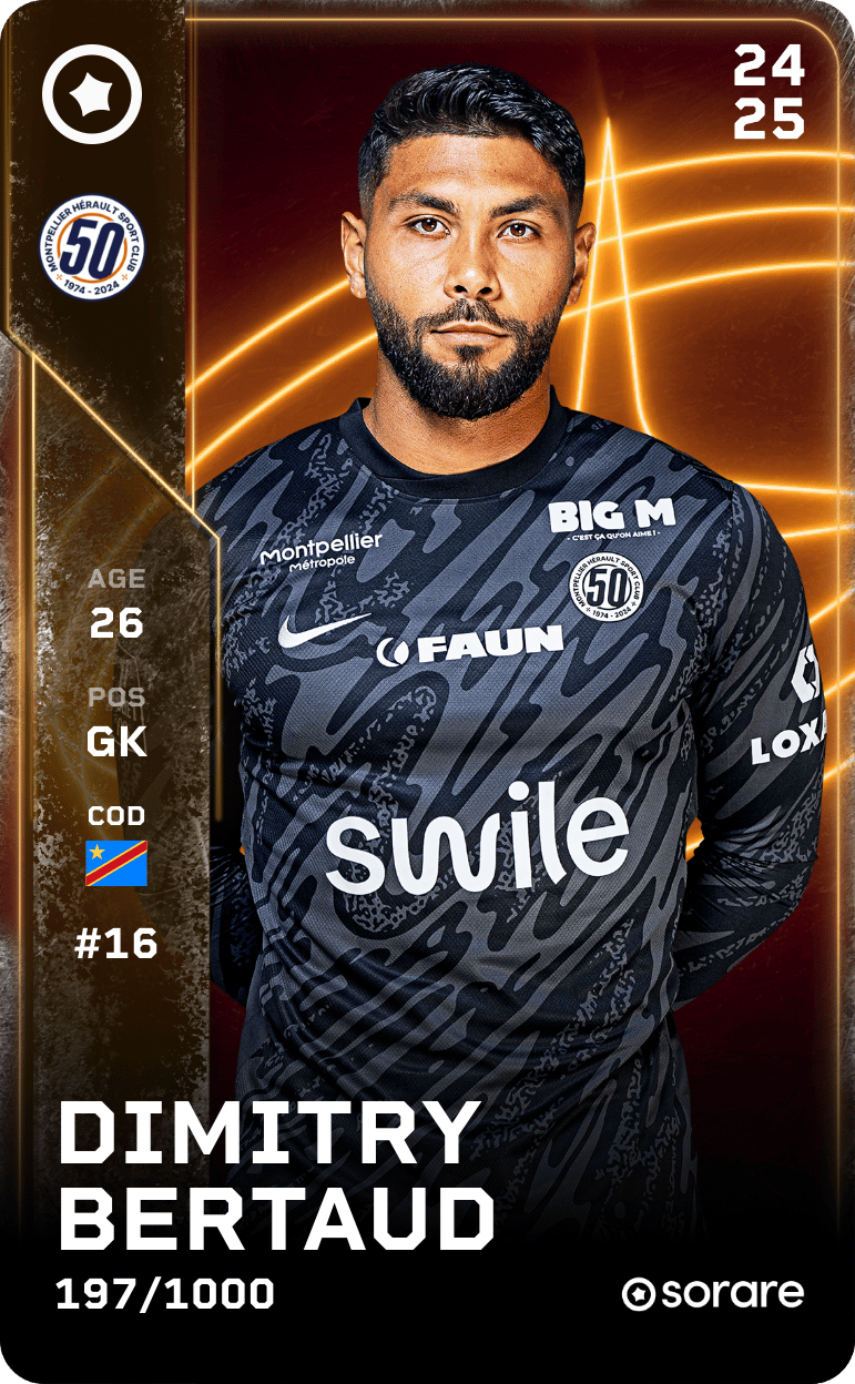 Dimitry Bertaud 2024-25 • Limited 197/1000