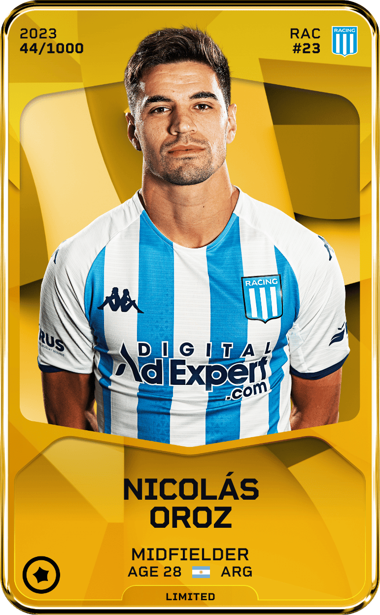 Nicolás Oroz 2023-24 • Limited 44/1000