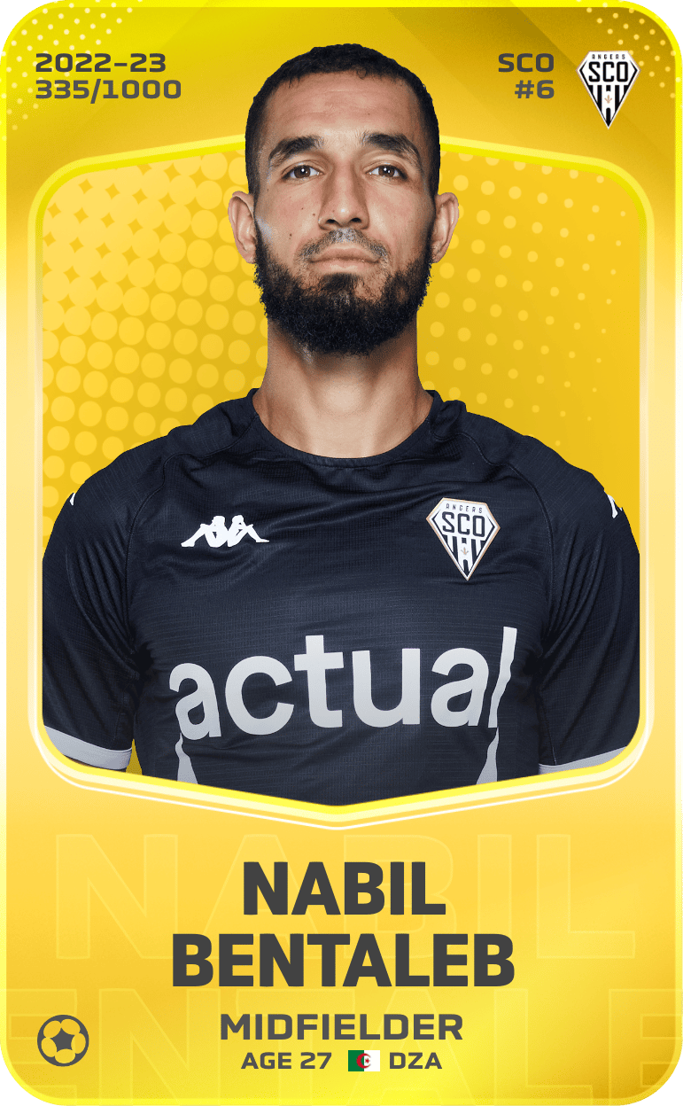 Nabil Bentaleb 2022-23 • Limited 335/1000