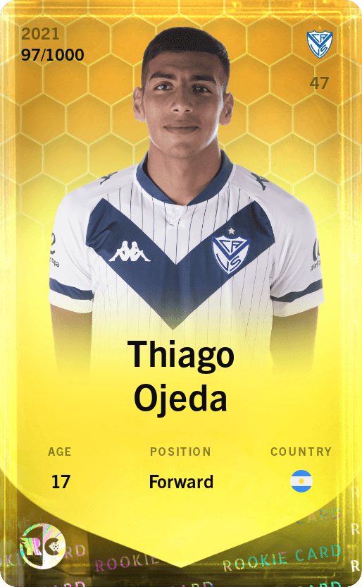 Thiago Ojeda 2021-22 • Limited 97/1000