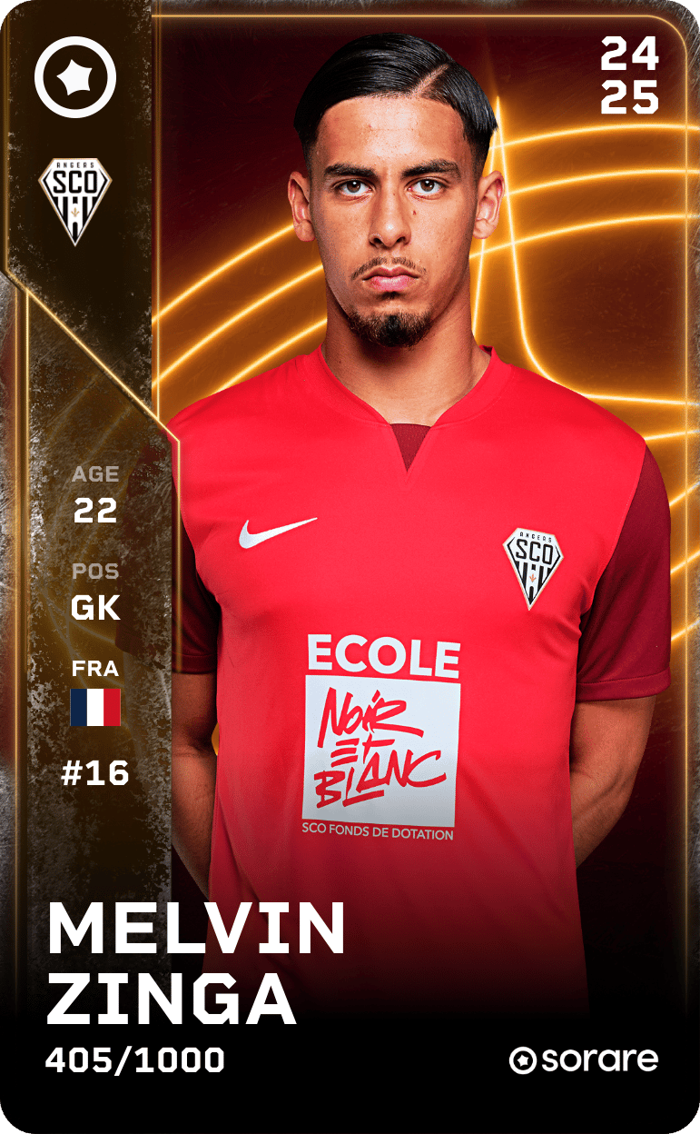 Melvin Zinga 2024-25 • Limited 405/1000