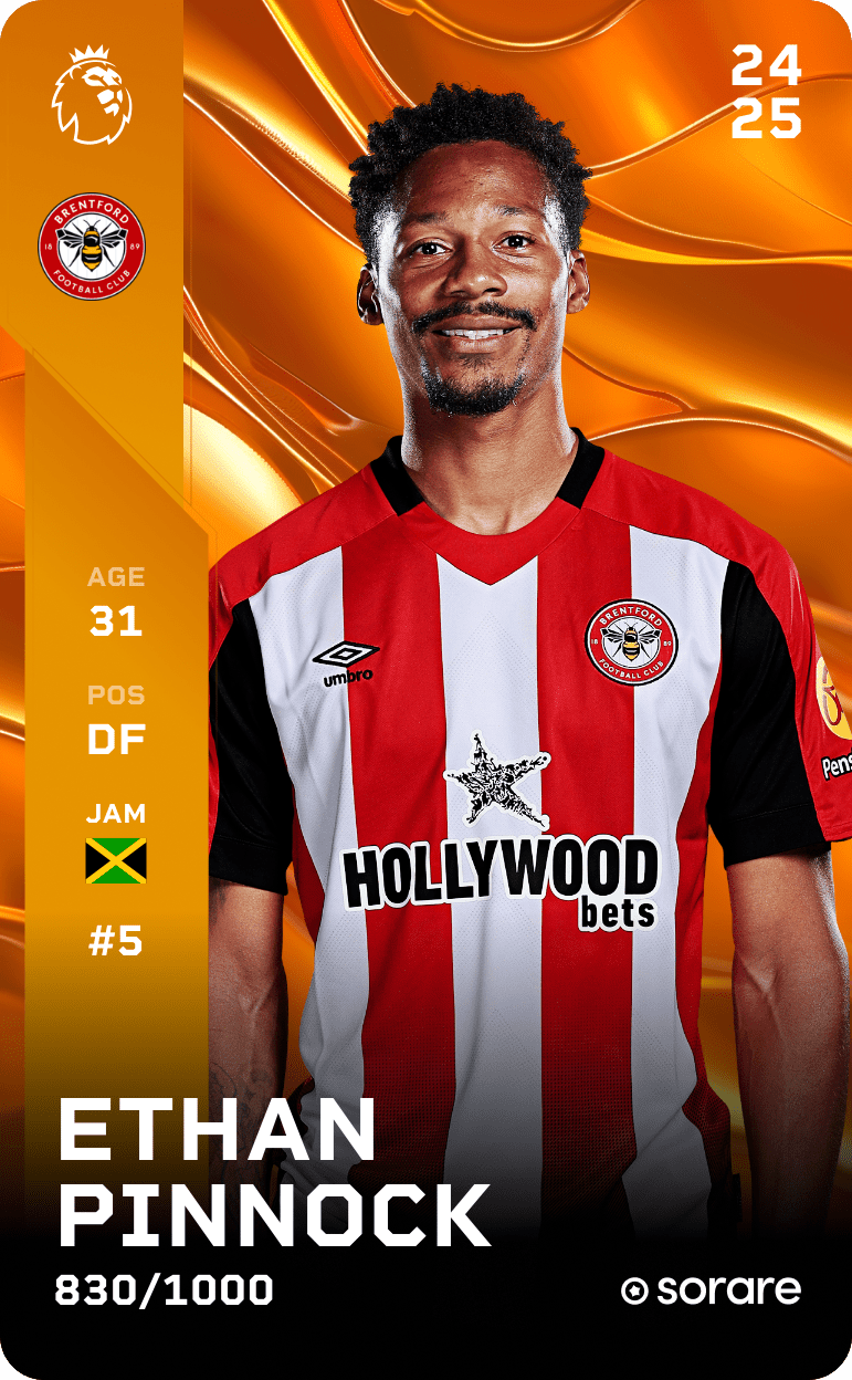 Ethan Pinnock 2024-25 • Limited 830/1000