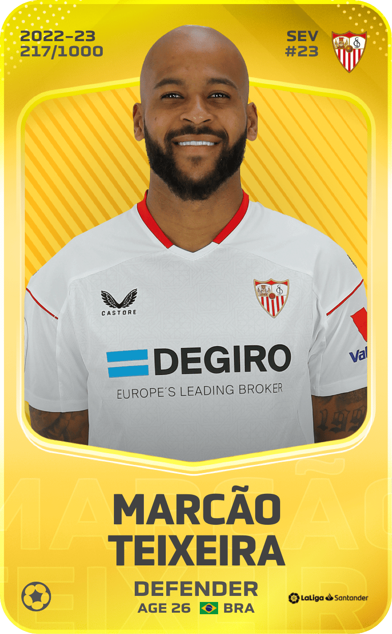 Marcão Teixeira 2022-23 • Limited 217/1000
