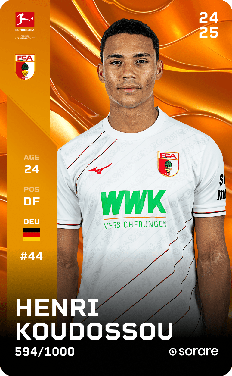 Henri Koudossou 2024-25 • Limited 594/1000