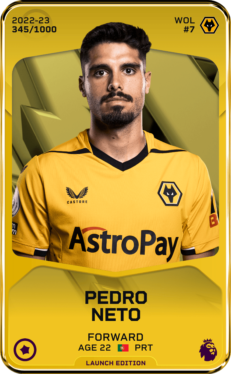 Pedro Neto 2022-23 • Limited 345/1000