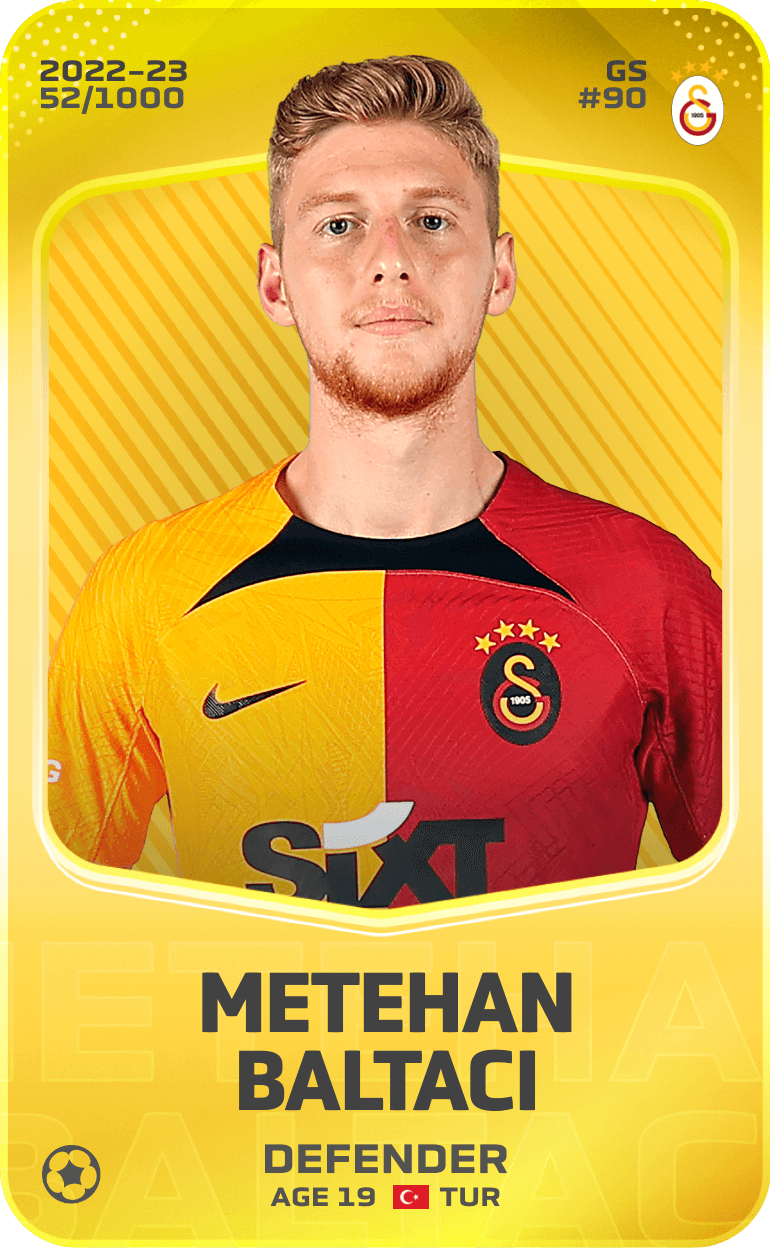 Metehan Baltacı 2022-23 • Limited 52/1000