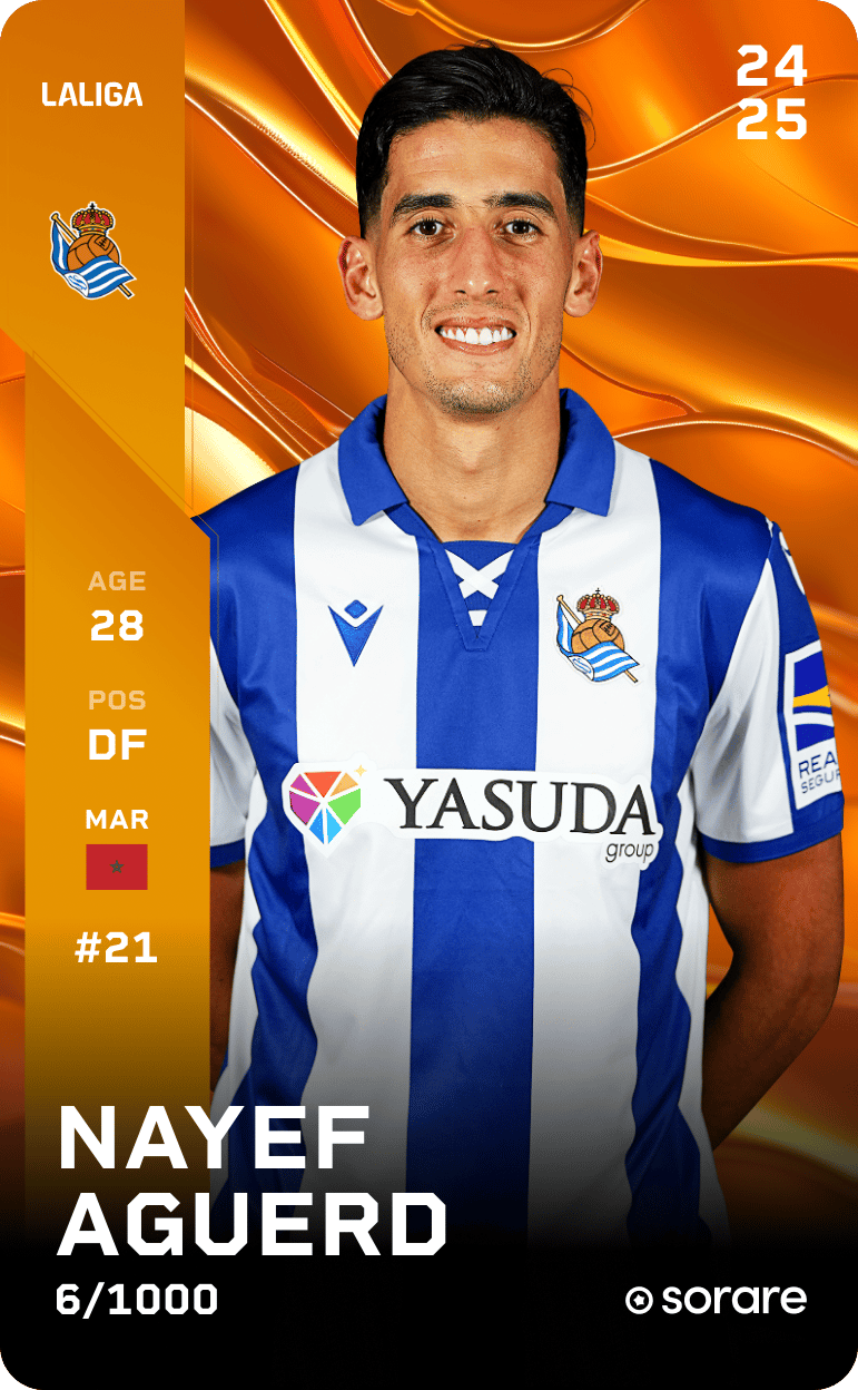 Nayef Aguerd 2024-25 • Limited 6/1000