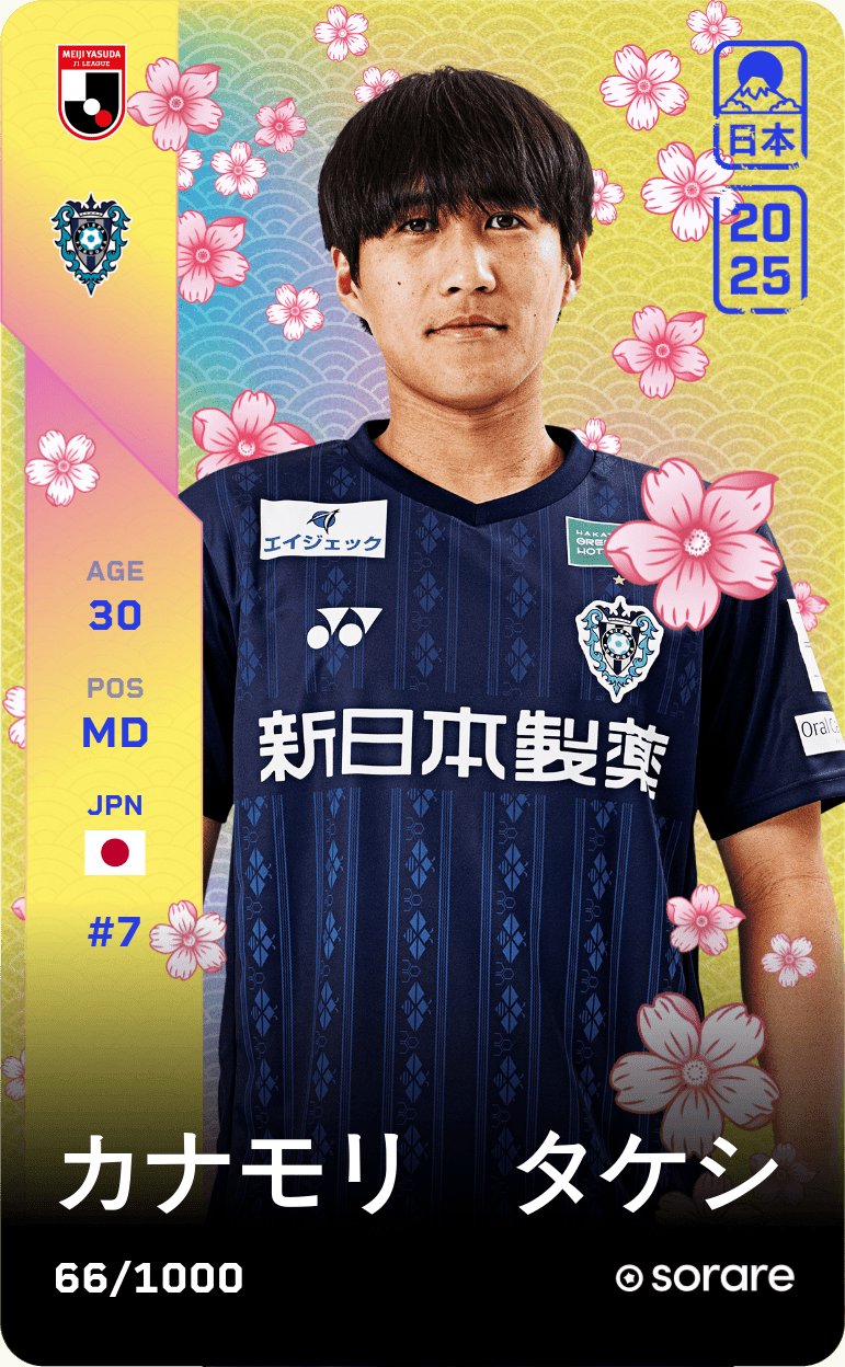 Takeshi Kanamori 2025-26 • Limited 66/1000