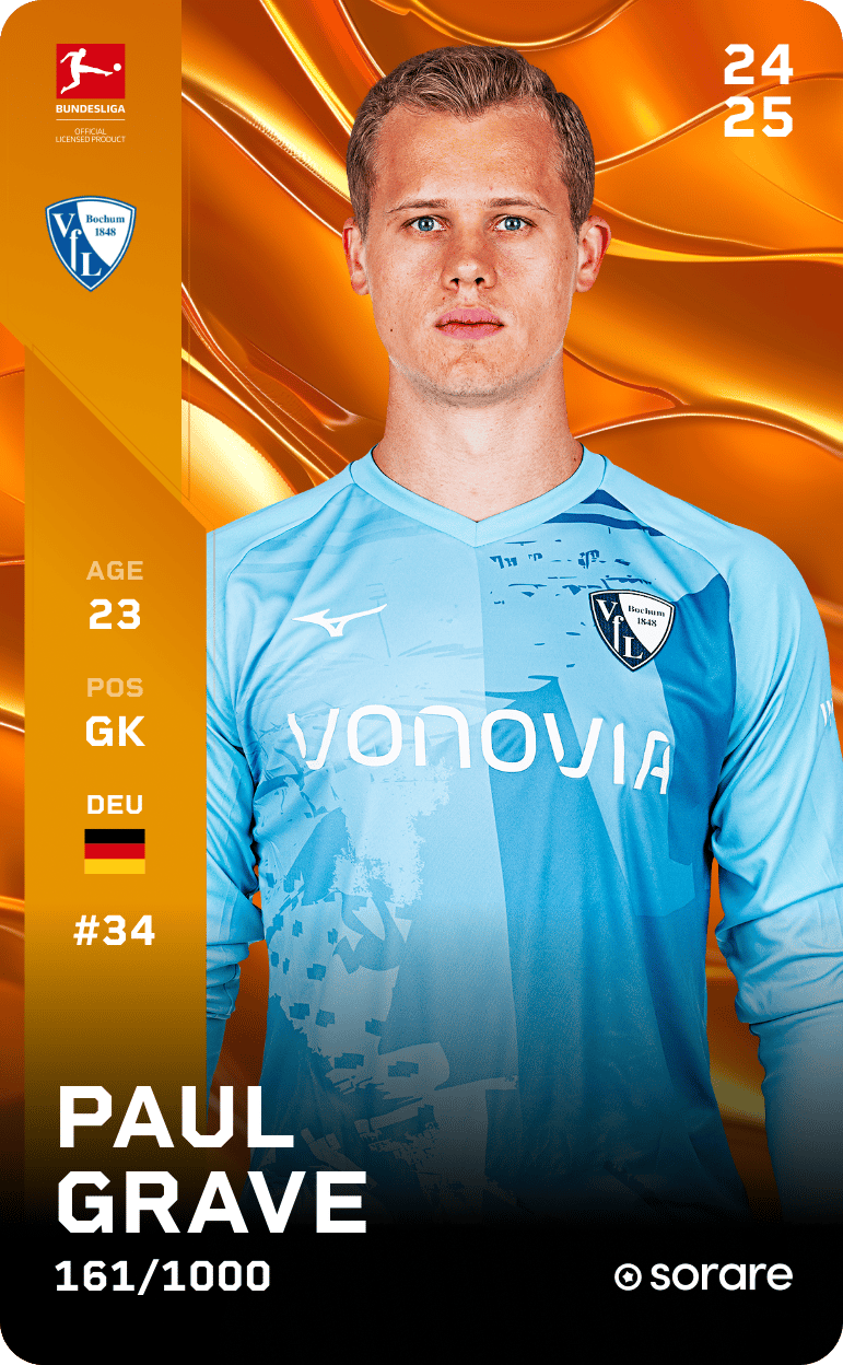 Paul Grave 2024-25 • Limited 161/1000