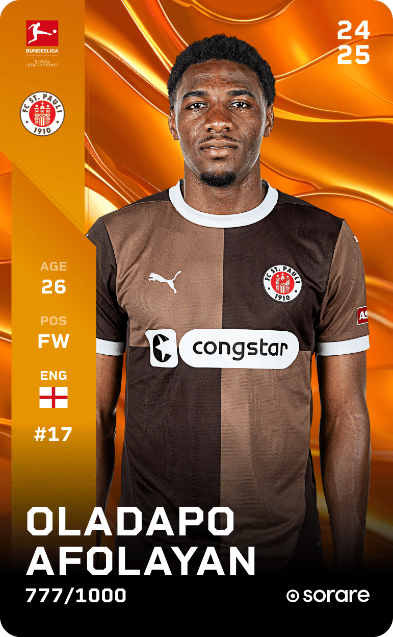 Oladapo Afolayan 2024-25 • Limited 777/1000