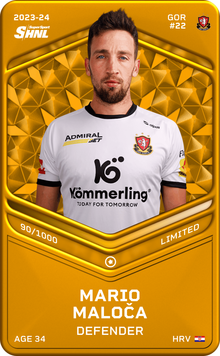 Mario Maloča 2023-24 • Limited 90/1000