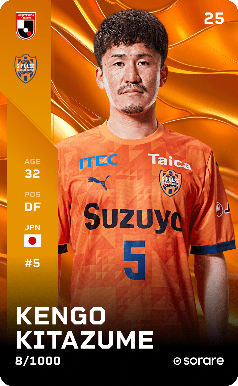 Kengo Kitazume 2025-26 • Limited 8/1000