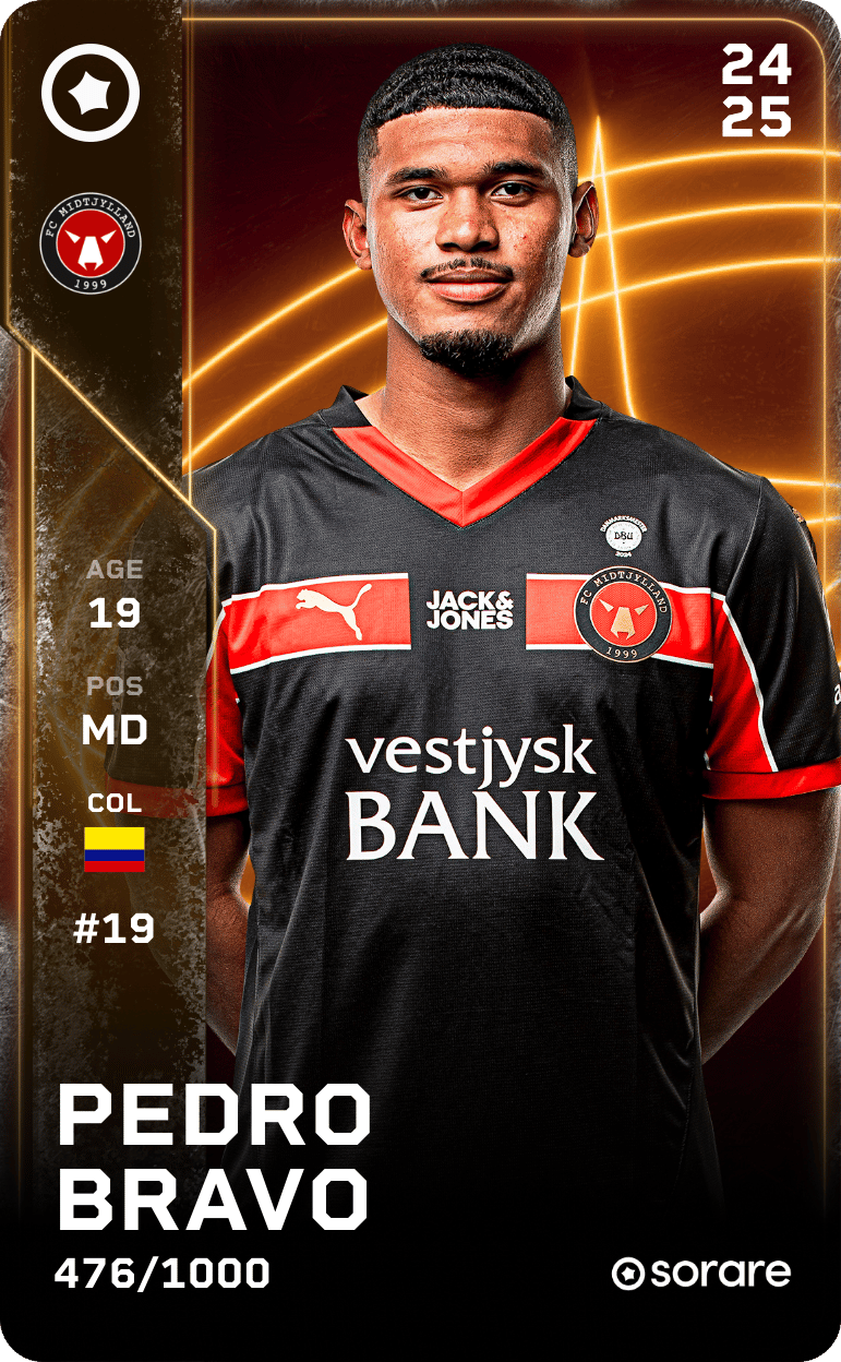 Pedro Bravo 2024-25 • Limited 476/1000