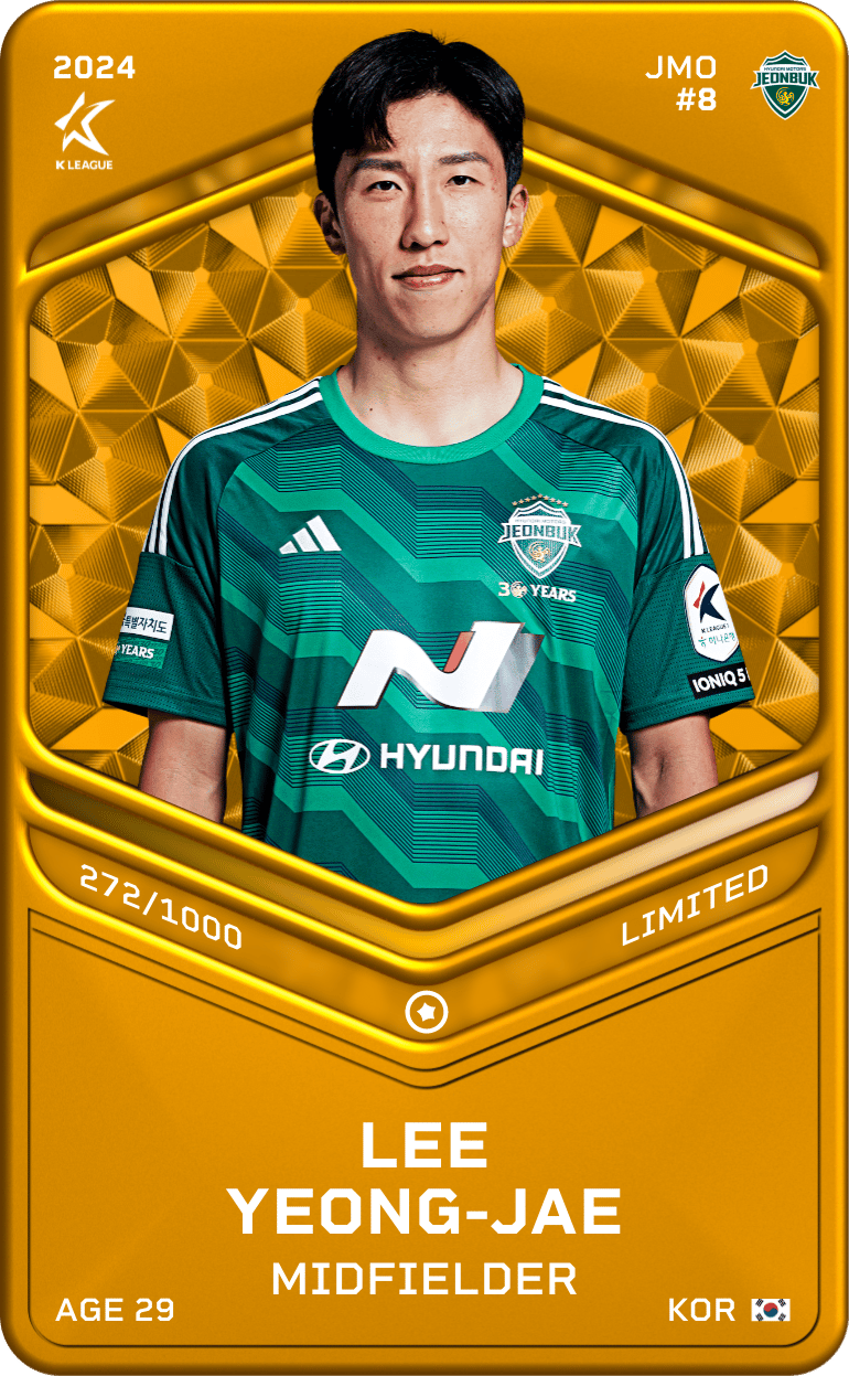 Lee Yeong-Jae 2024-25 • Limited 272/1000