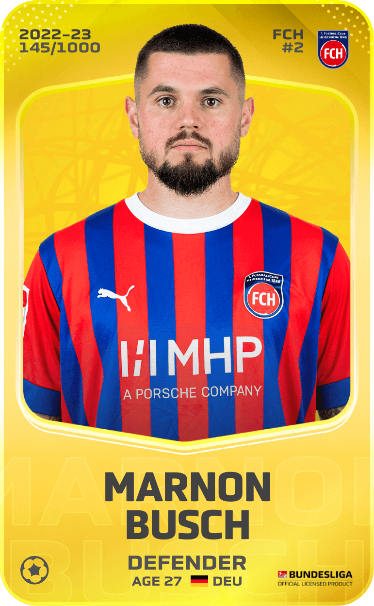Marnon Busch 2022-23 • Limited 145/1000