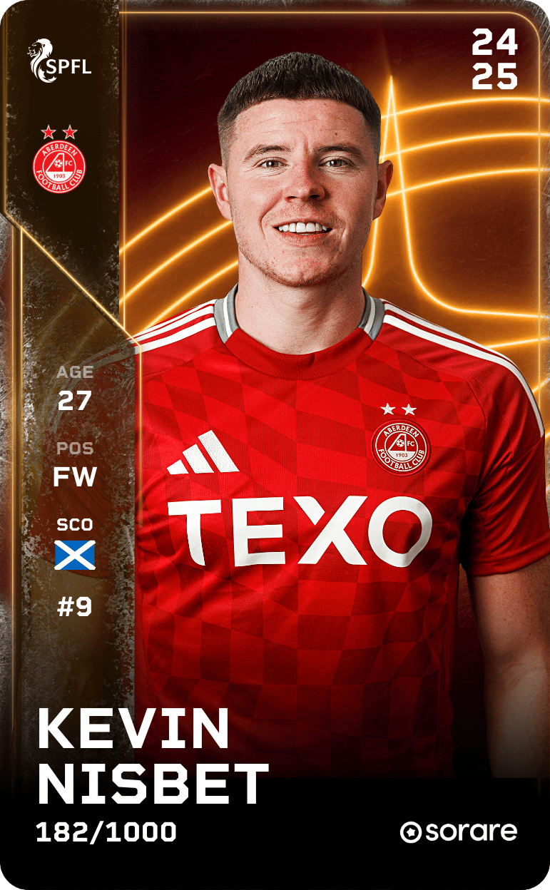 Kevin Nisbet 2024-25 • Limited 182/1000