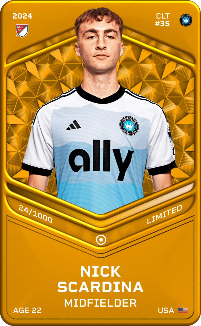 Nick Scardina 2024-25 • Limited 24/1000