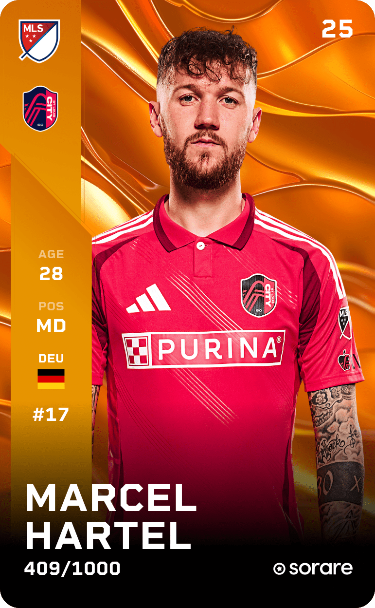 Marcel Hartel 2025-26 • Limited 409/1000