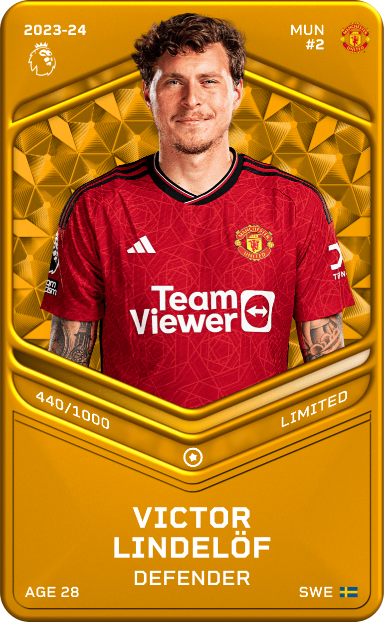 Victor Lindelöf 2023-24 • Limited 440/1000