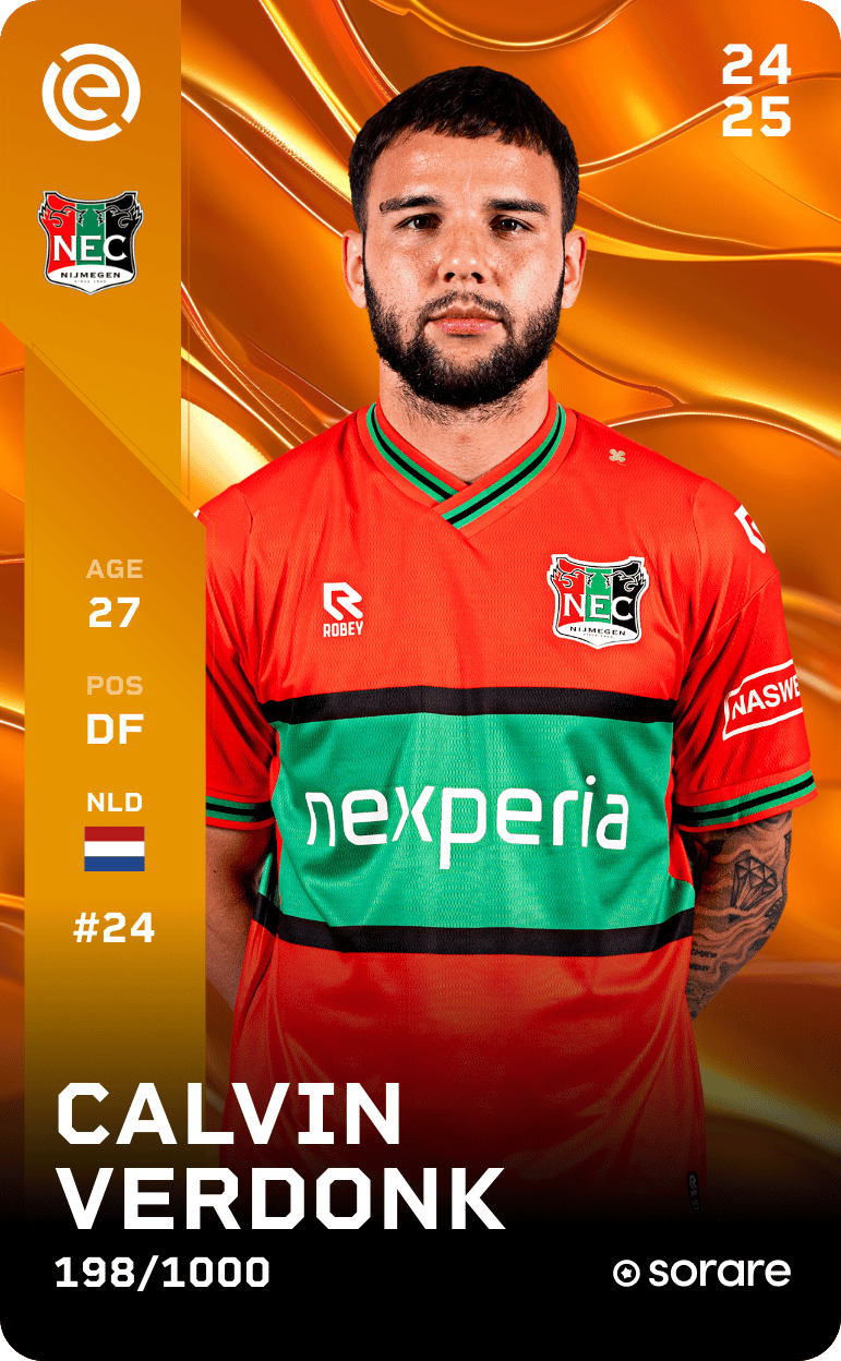 Calvin Verdonk 2024-25 • Limited 198/1000