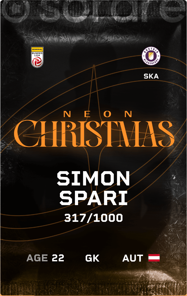 Simon Spari 2024-25 • Limited 317/1000