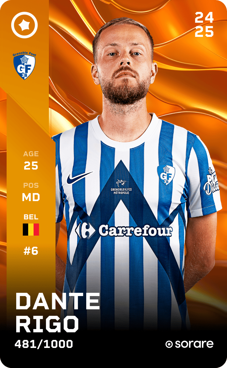 Dante Rigo 2024-25 • Limited 481/1000