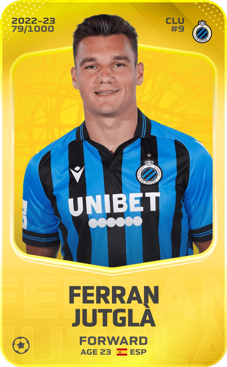 Ferran Jutglà 2022-23 • Limited 79/1000