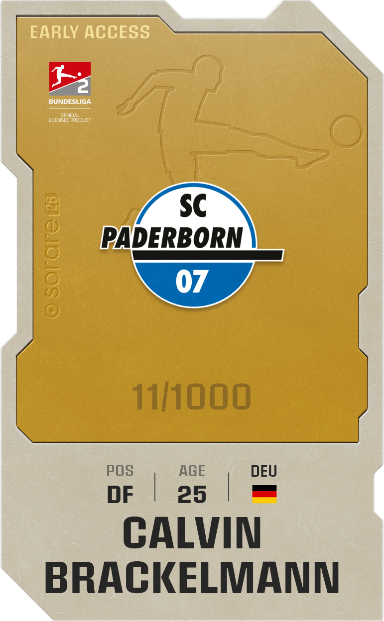 Calvin Brackelmann 2025-26 • Limited 11/1000